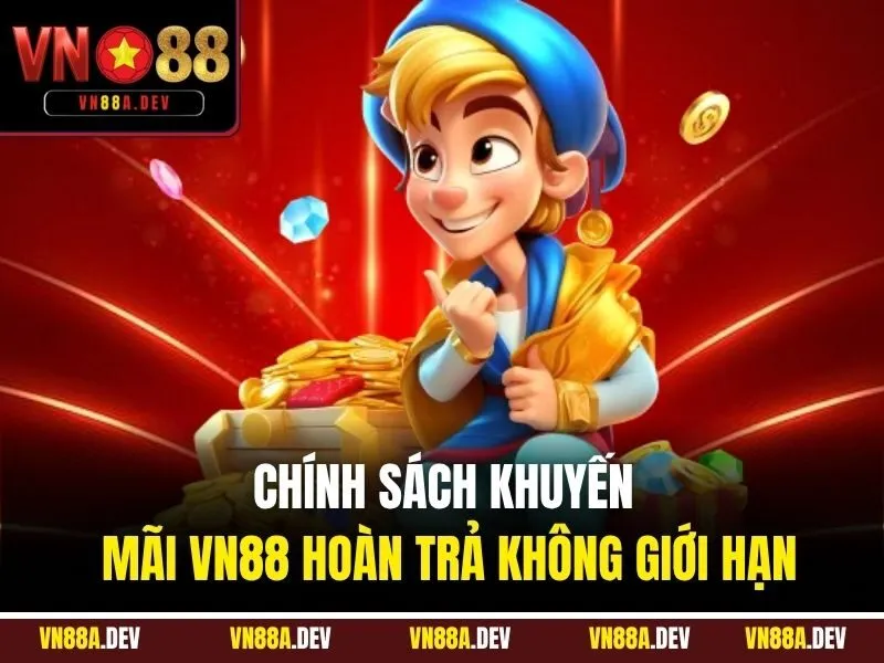 Chính sách khuyến mãi VN88  hoàn trả không giới hạn