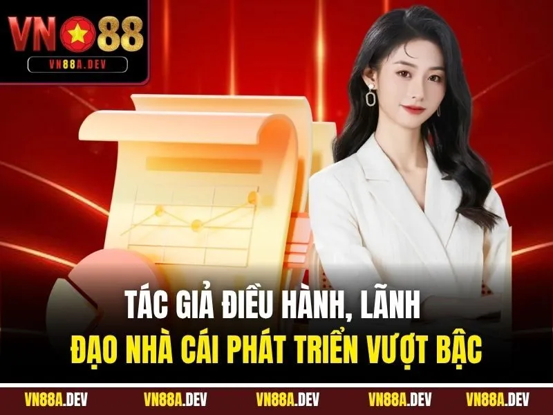 Tác giả điều hành, lãnh đạo nhà cái phát triển vượt bậc